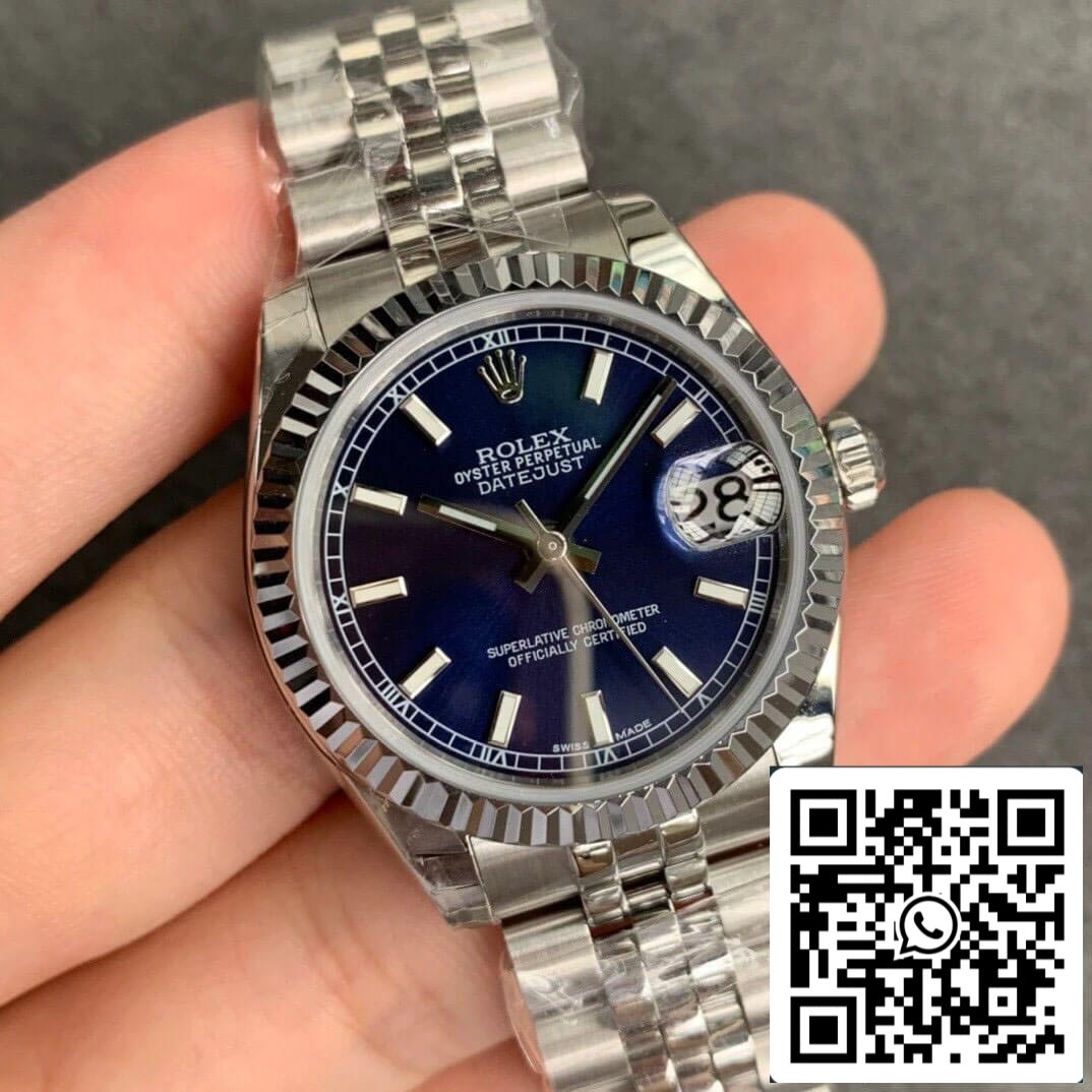 Rolex Datejust M178274-0037 Quadrante blu GS Factory 1: 1 Best Edition