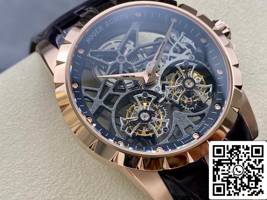 Roger Dubuis Excalibur RDDBEX0395 Quadrante doppio tourbillon YS Factory 1: 1 Best Edition