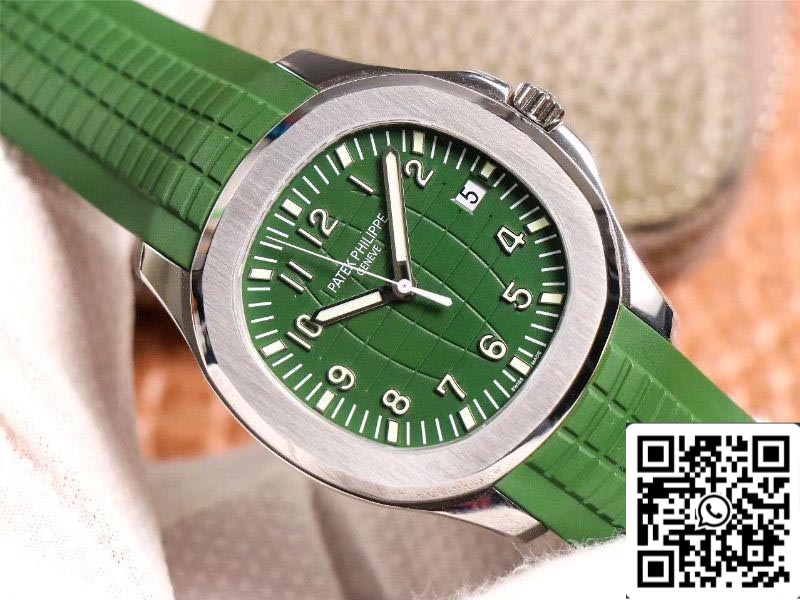 Patek Philippe Aquanaut 5168G 1:1 Best Edition ZF quadrante verde di fabbrica svizzero Cal.324 SC