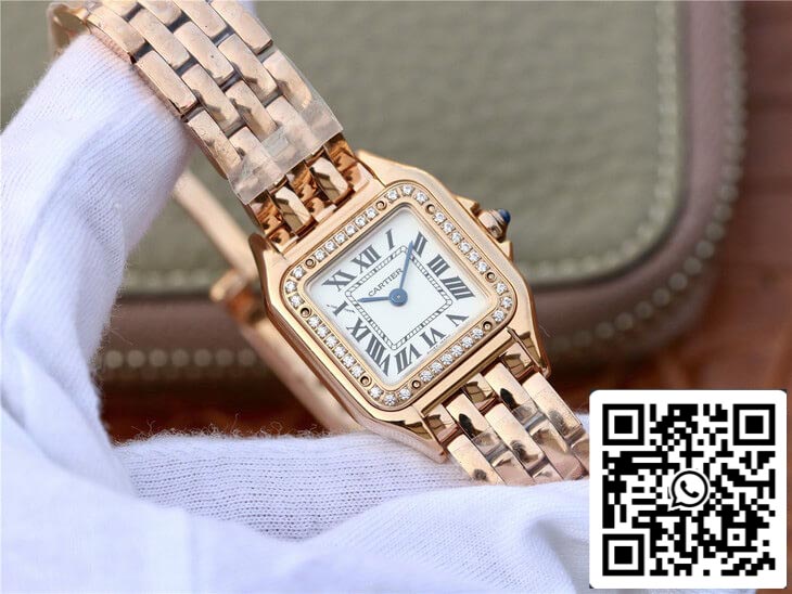 Panthere De Cartier WJPN0008 1:1 Best Edition 8848 quadrante bianco di fabbrica