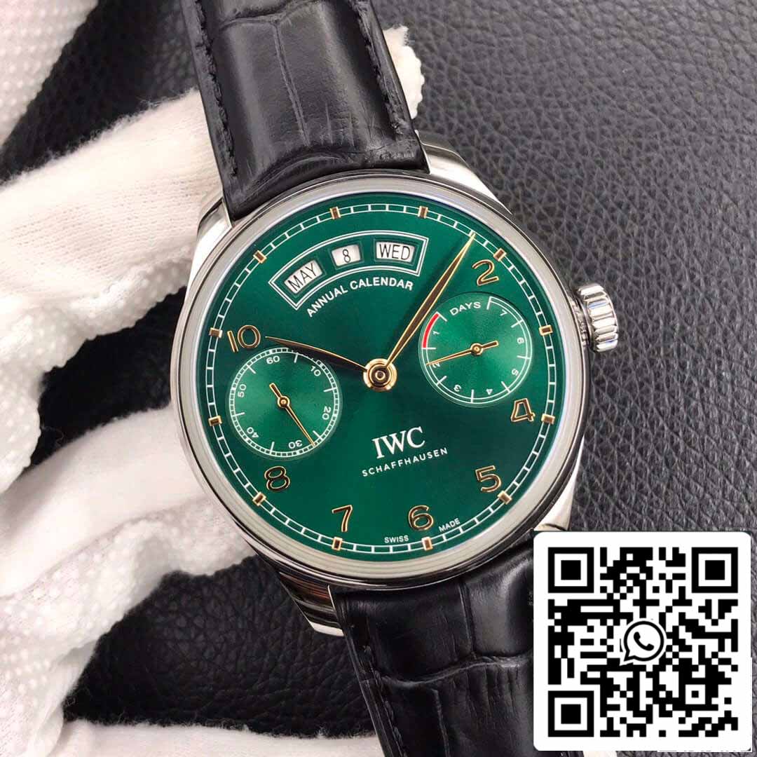 IWC Portugieser IW503510 1:1 Best Edition ZF Factory quadrante verde