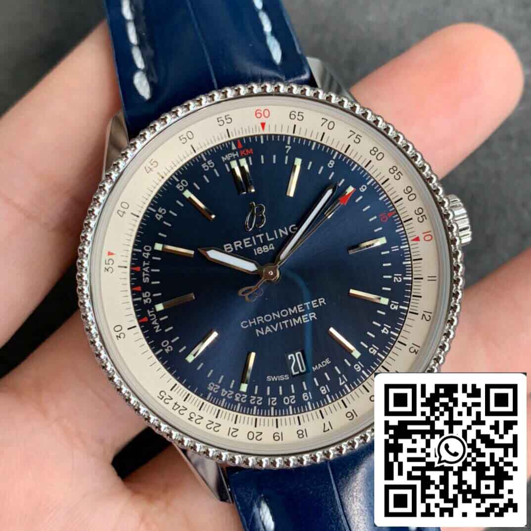 Breitling Navitimer 1 A17326211C1P3 1:1 Best Edition V7 Factory Blue Dial