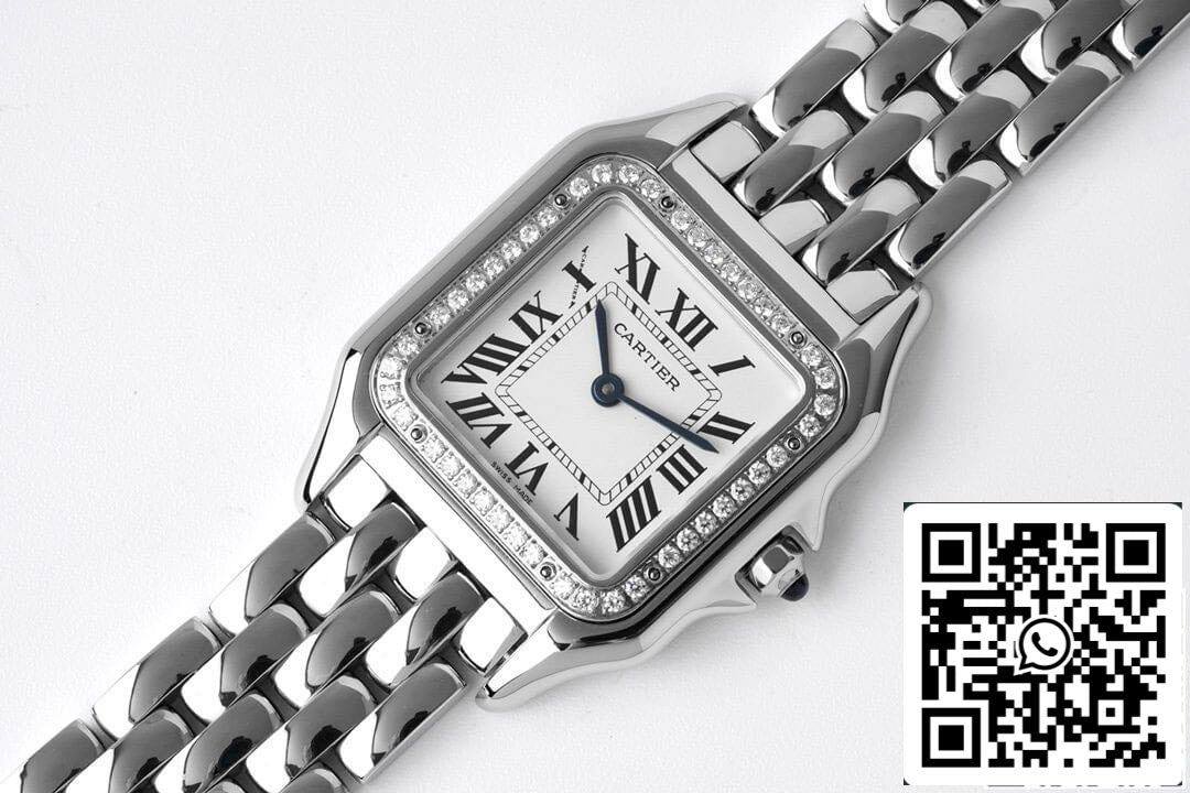 Panthere De Cartier W4PN0008 27MM 1:1 Mejor edición BV Factory esfera blanca