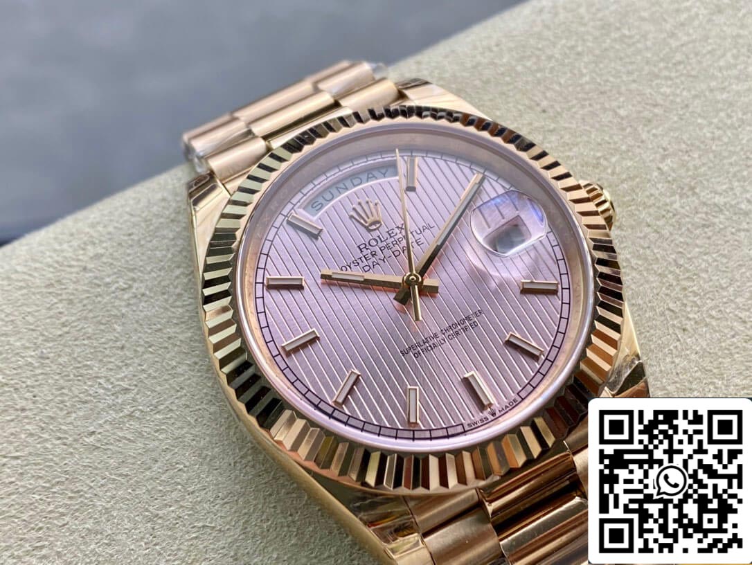 Rolex Day Date M228235-0005 1:1 Best Edition EW Factory Rose Gold