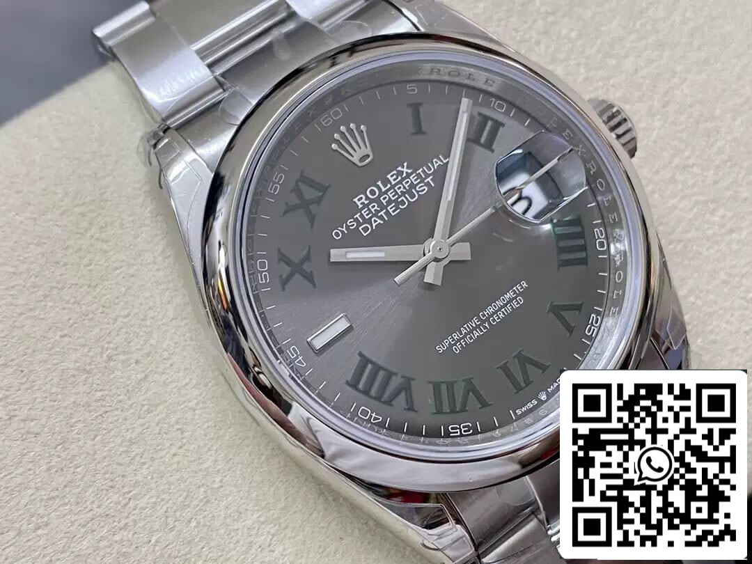 Rolex Datejust M126200-0018 36MM 1:1 Mejor edición VS Esfera gris de fábrica