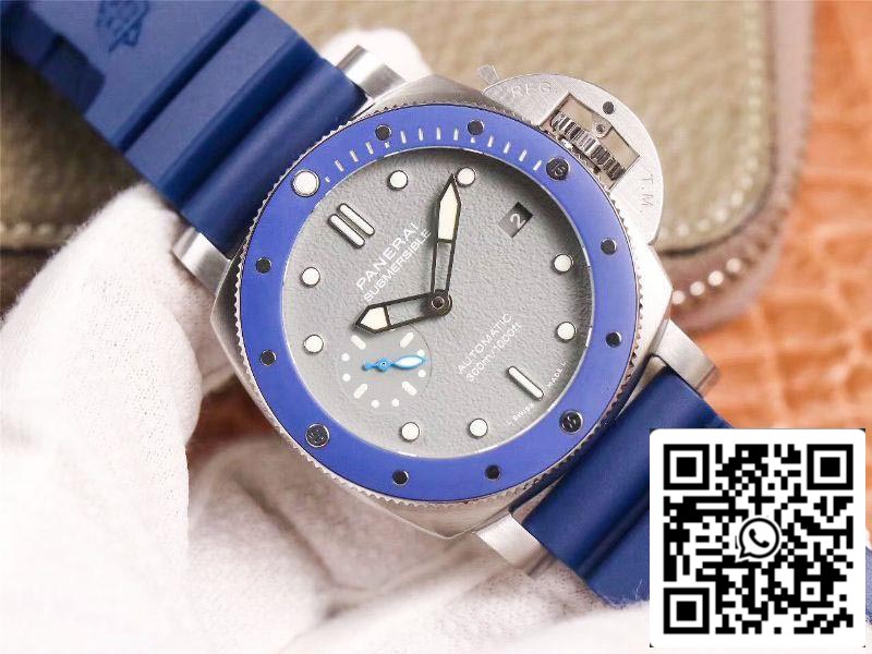 Panerai Sumergible PAM00959 1:1 Mejor Edición VS Factory Shark Gris Dial Suizo P9010