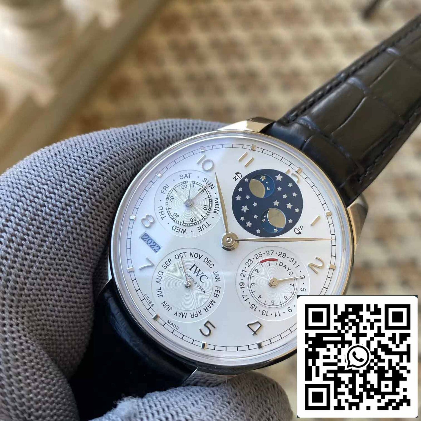 IWC Portuguese Perpetual Calendar IW503406 1:1 Best Edition APS Factory White Dial