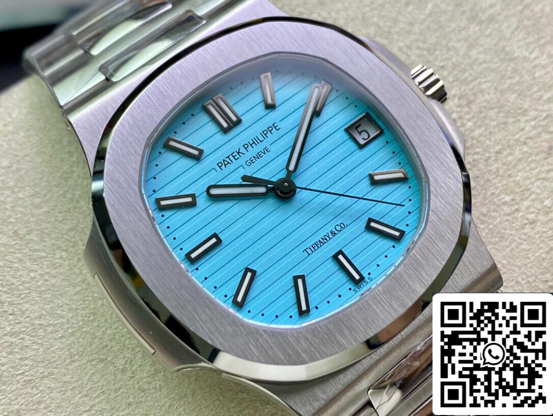 Patek Philippe Nautilus 5711/1A-018 170th Anniversary 1:1 Best Edition PPF Factory Tiffany Blue Dial