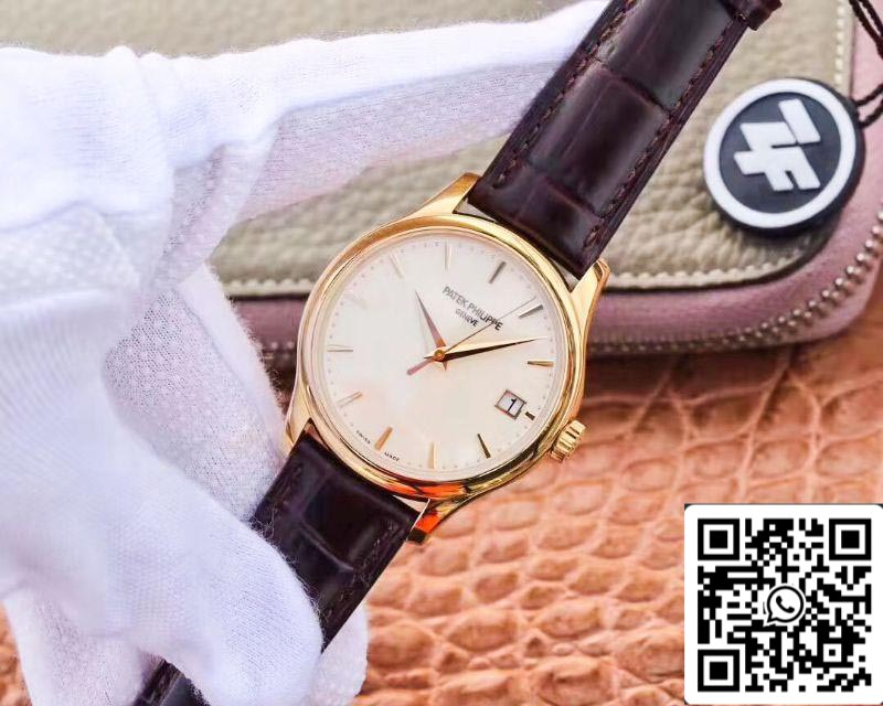 Patek Philippe Calatrava 5227J-001 ZF Factory 1:1 Best Edition 18K Yellow Gold Case Swiss Cal.324 SC