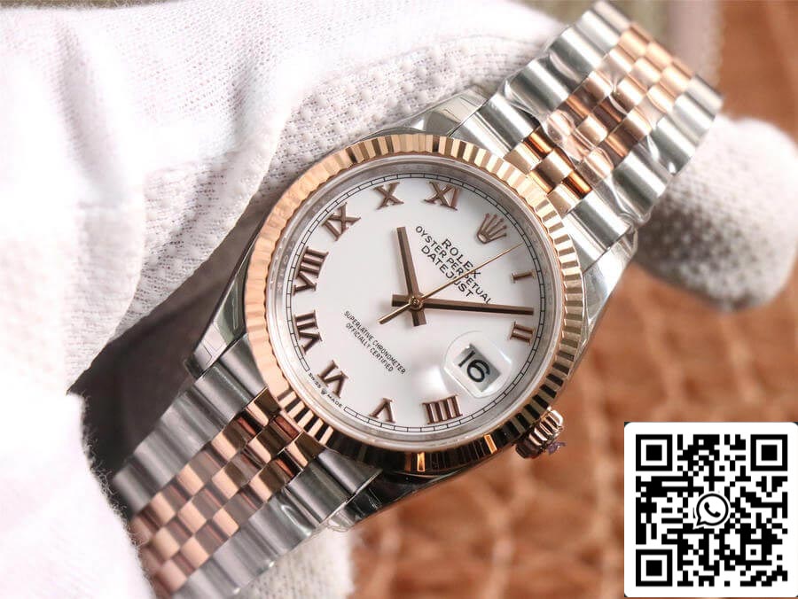 Rolex Datejust M126231-0015 1:1 Best Edition EW Factory Quadrante bianco