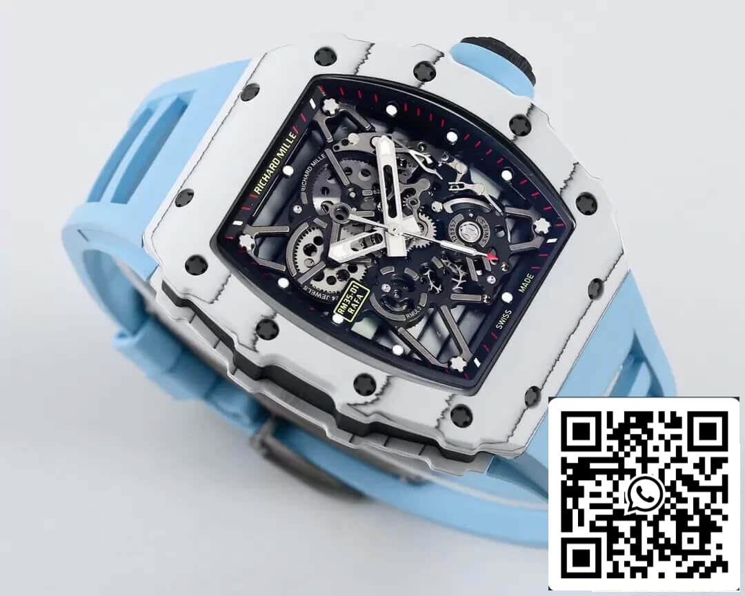 Richard Mille RM35-01 1:1 Best Edition BBR Factory Blue Strap