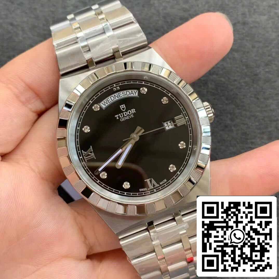 Réplica Tudor Royal M28600-0004 Day Date V7 Caja de acero inoxidable de fábrica