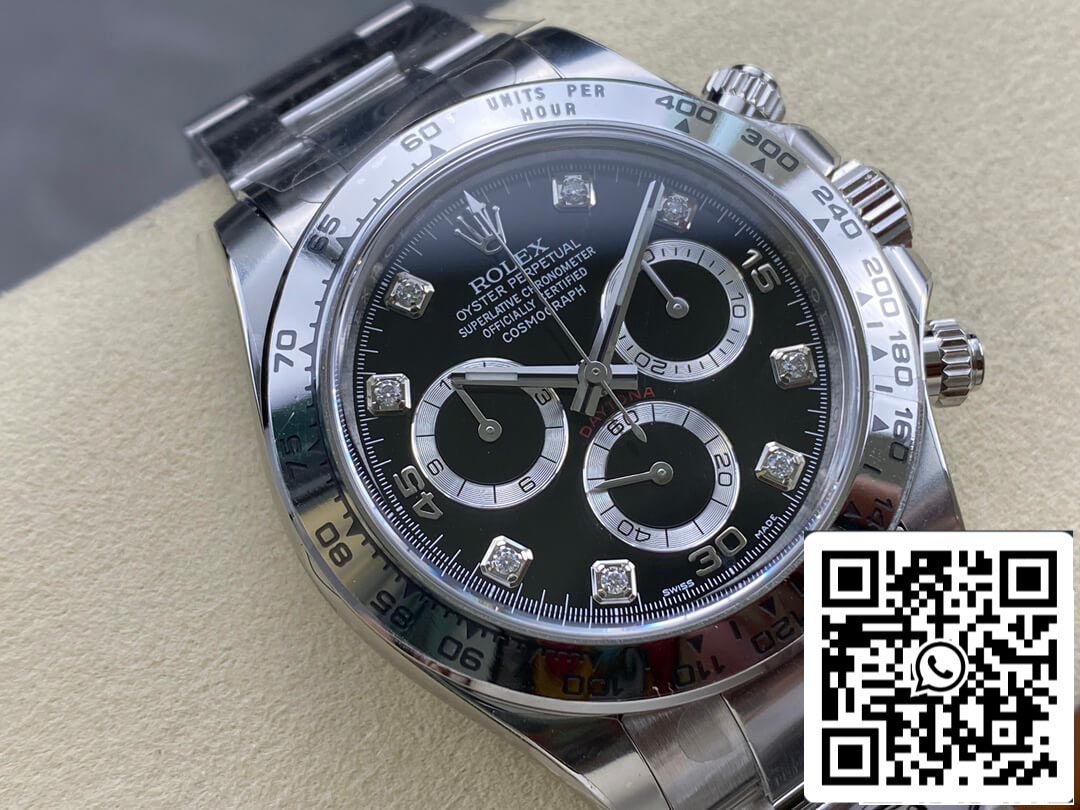 Rolex Cosmograph Daytona M116508-0004 1:1 Mejor edición Clean Factory esfera negra