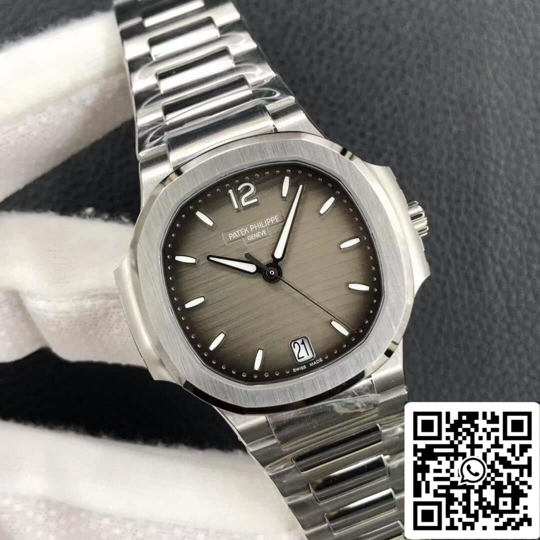 Patek Philippe Nautilus Ladies 7118/1A-011 1:1 Mejor edición 3K Acero inoxidable de fábrica