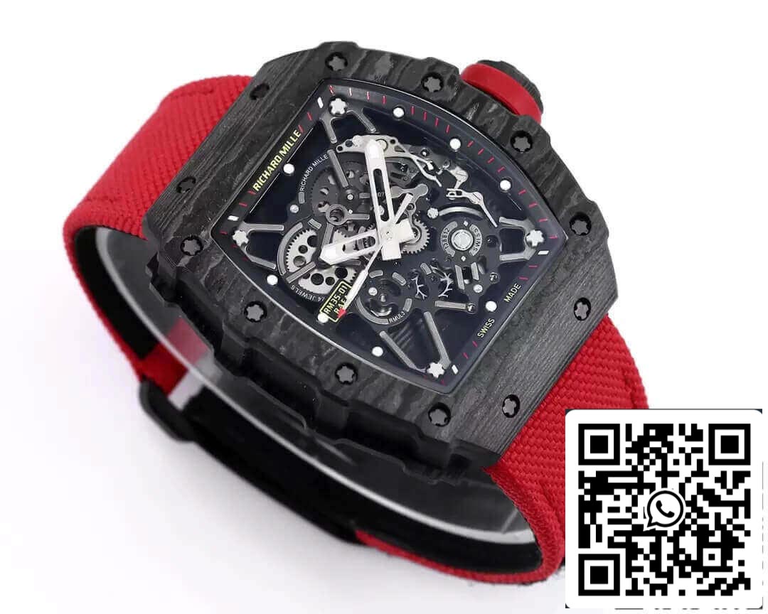 Richard Mille RM35-01 Quadrante scheletrato di fabbrica BBR della migliore edizione 1: 1