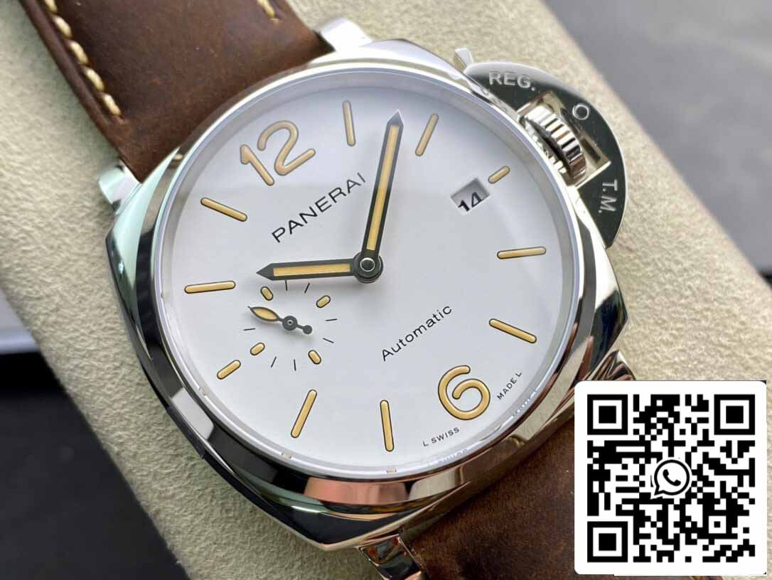 Panerai Luminor PAM01046 1:1 Best Edition VS Factory White Dial