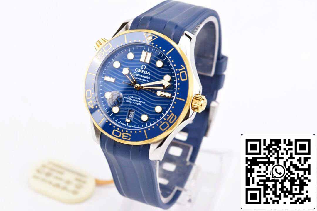 Omega Seamaster Diver 300M 210.22.42.20.03.001 1:1 Best Edition VS Factory Rubber Strap