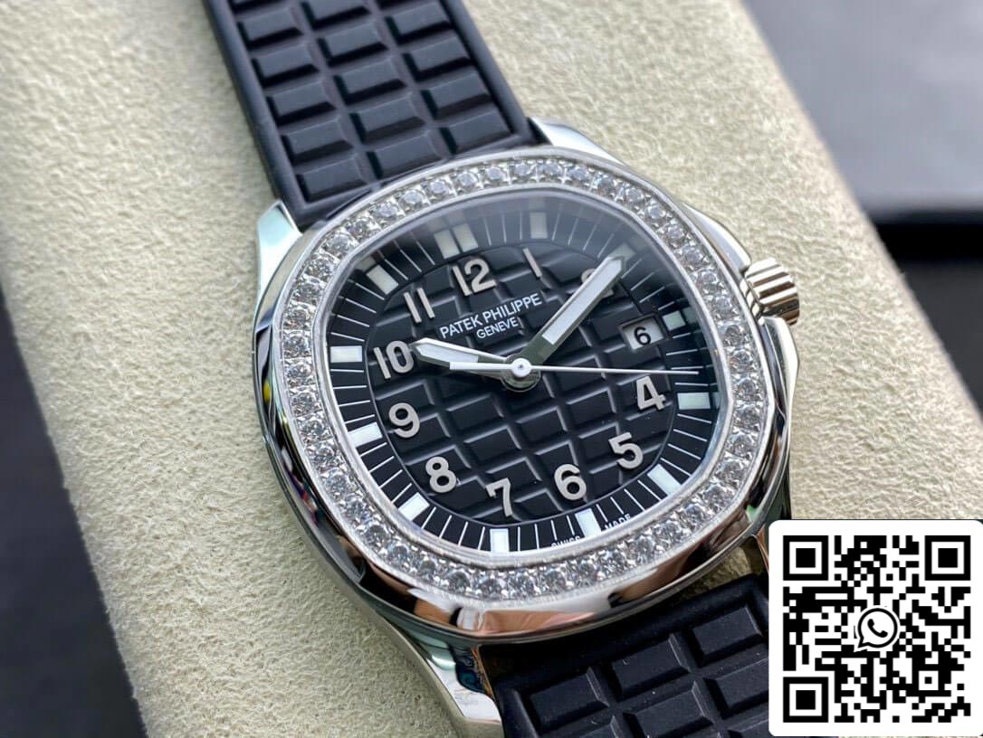 Patek Philippe Aquanaut 5067A-001 Movimento al quarzo 1:1 Migliore edizione PPF Quadrante nero di fabbrica