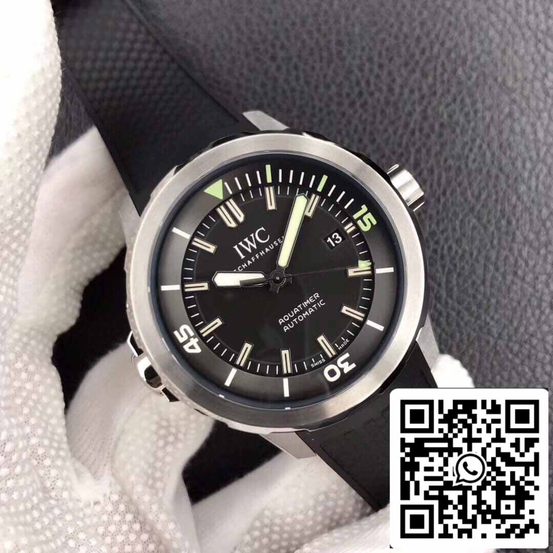 IWC Aquatimer IW329001 1:1 Best Edition V6 Factory quadrante nero