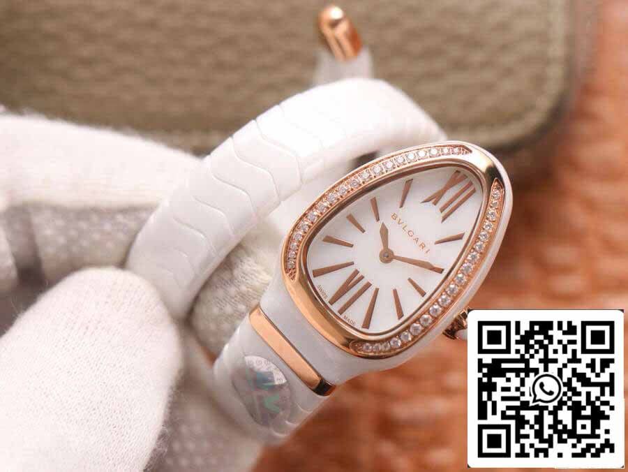 Bulgari Serpenti 102613 1:1 Best Edition BV Factory quadrante bianco