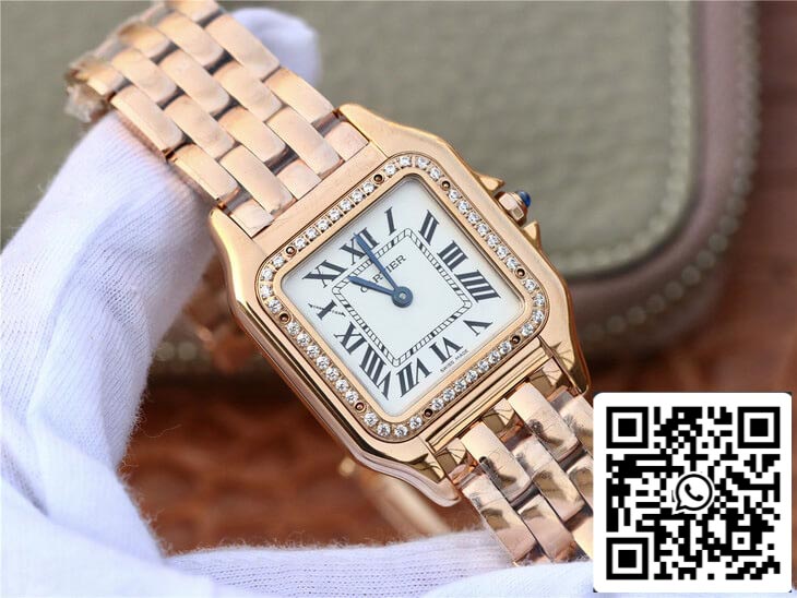 Panthere De Cartier WJPN0009 27MM 1:1 Best Edition 8848 Factory Diamond-set Beze