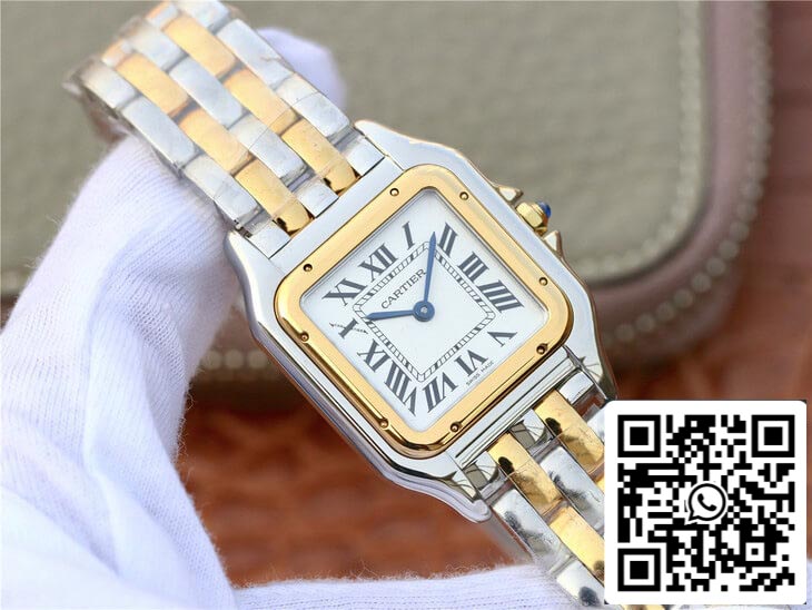 Panthere De Cartier W2PN0007 27MM 1:1 Mejor edición 8848 Esfera blanca de fábrica