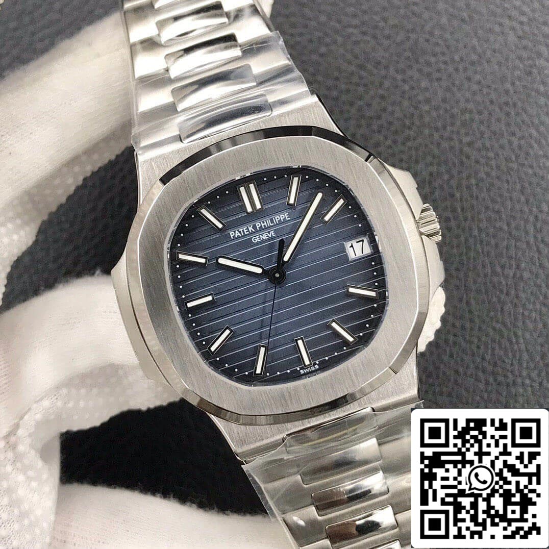 Patek Philippe Nautilus 5711/1A 010 1:1 Mejor Edición 3K Esfera Azul de Fábrica