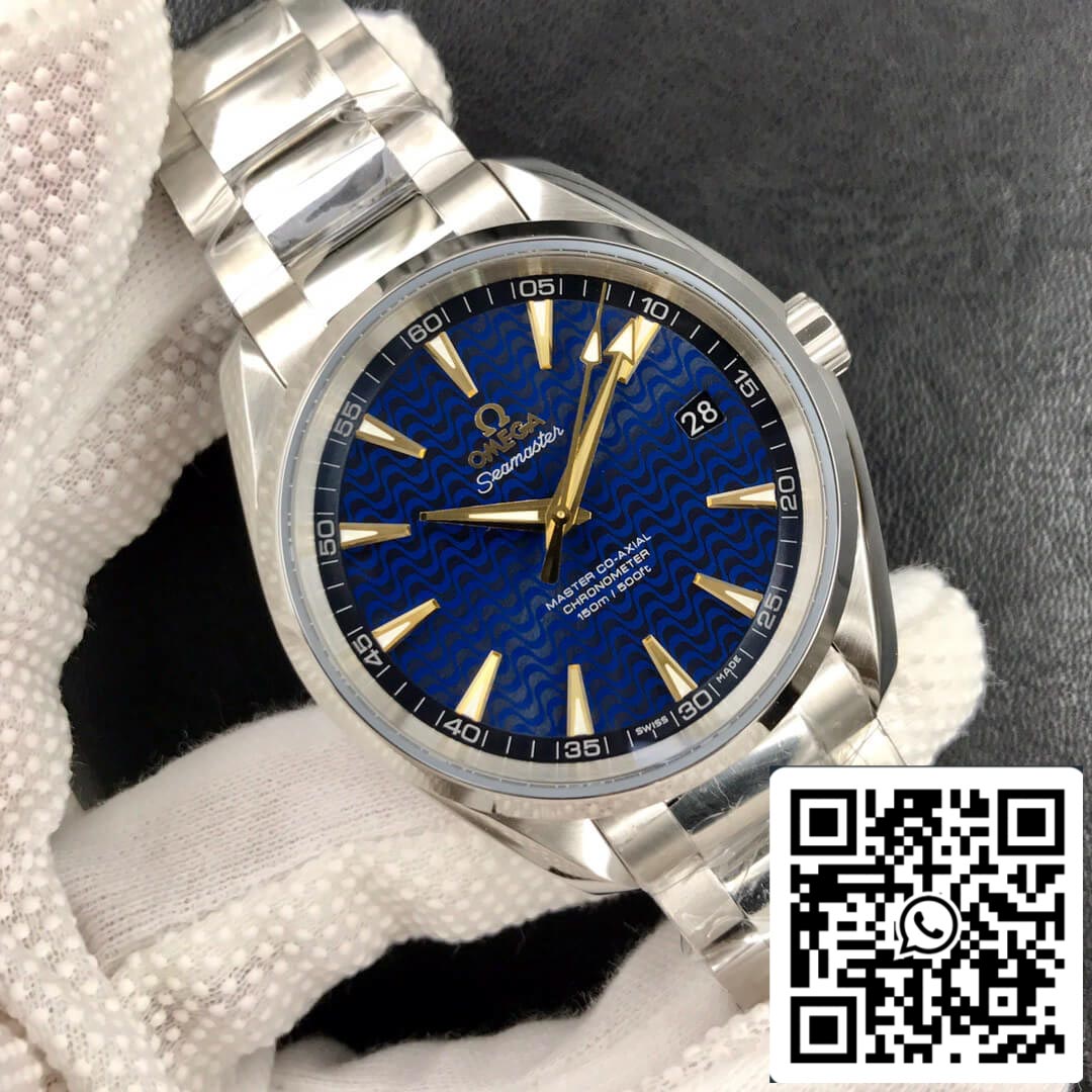 Omega Seamaster Aqua Terra 150M 1:1 Best Edition Rio Olympic Special Edition VS Factory Blue Dial