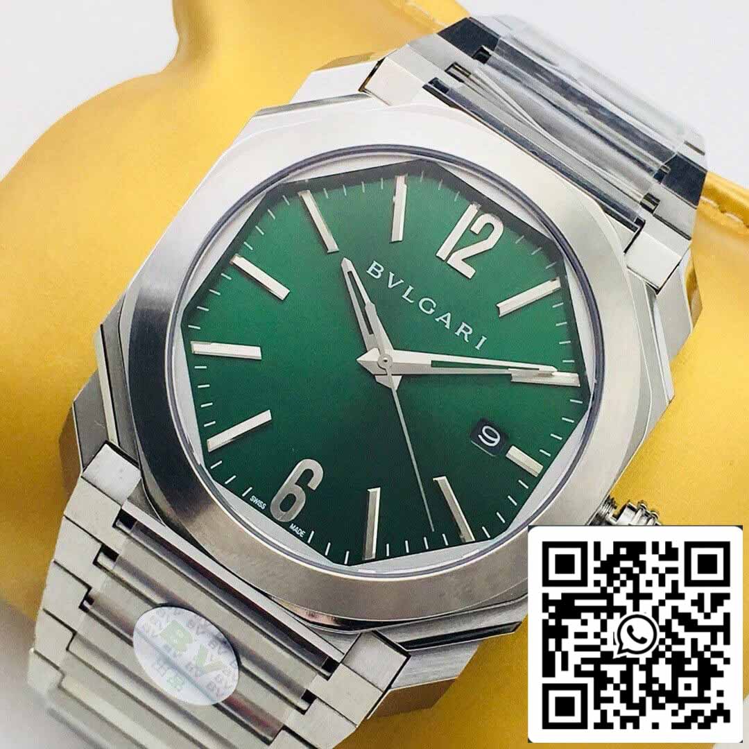 Bvlgari OCTO SOLOTEMPO 101963 BGOP41BGLD 1:1 Best Edition BV Factory Green Dial