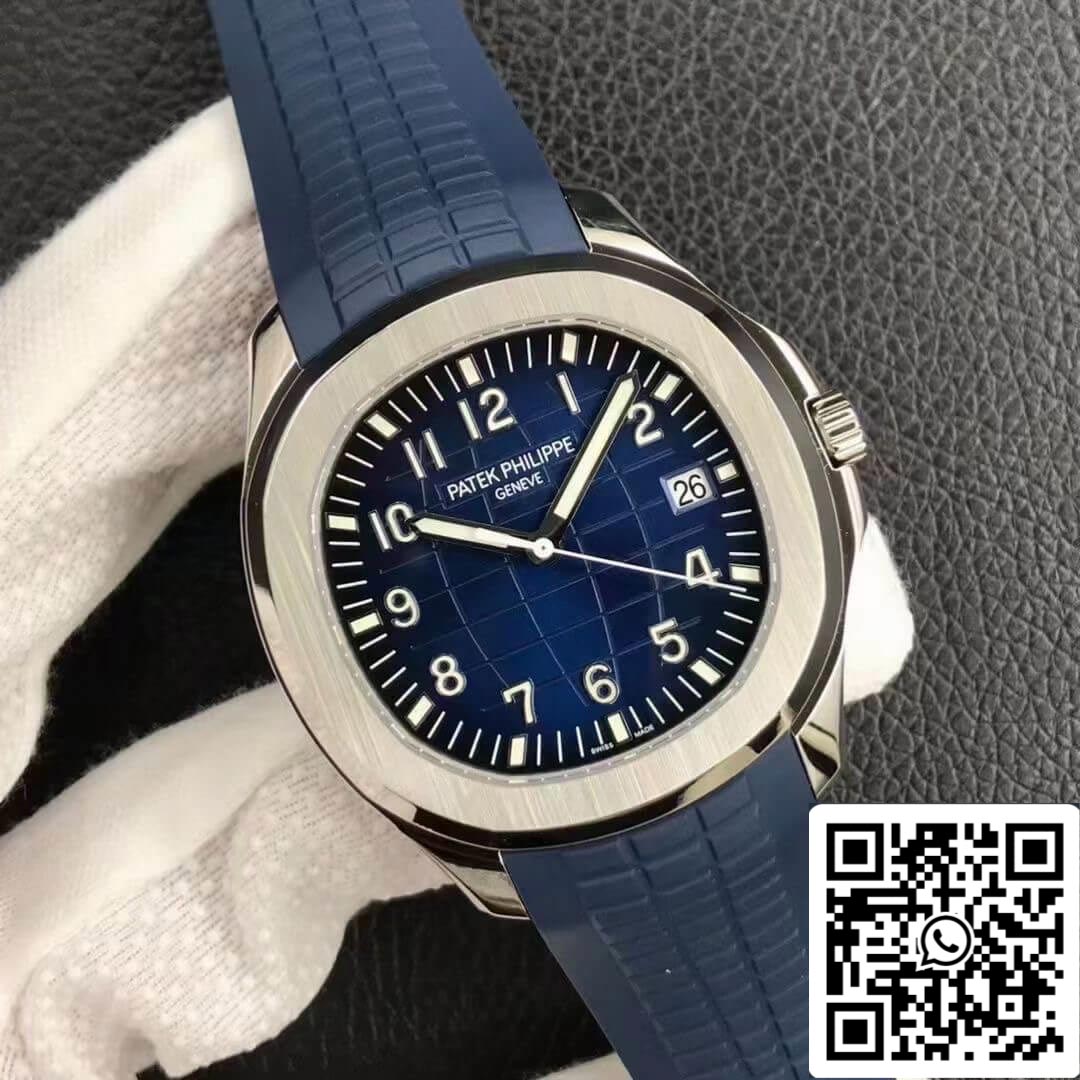 Patek Philippe Aquanaut 5168G-001 1:1 Best Edition 3K Factory V2 versione quadrante blu