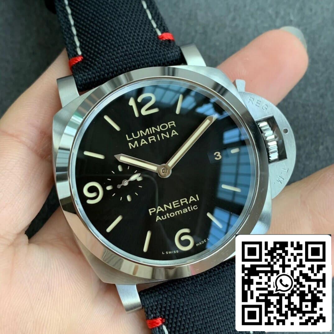 Panerai Luminor Marina PAM01025 1:1 Mejor edición VS Factory esfera negra