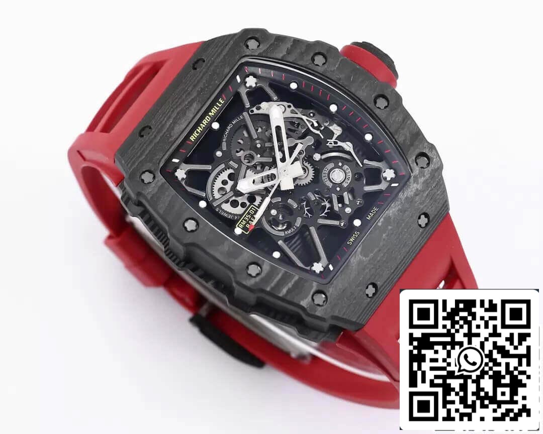 Richard Mille RM35-01 1:1 Mejor Edición BBR Factory Correa de Caucho