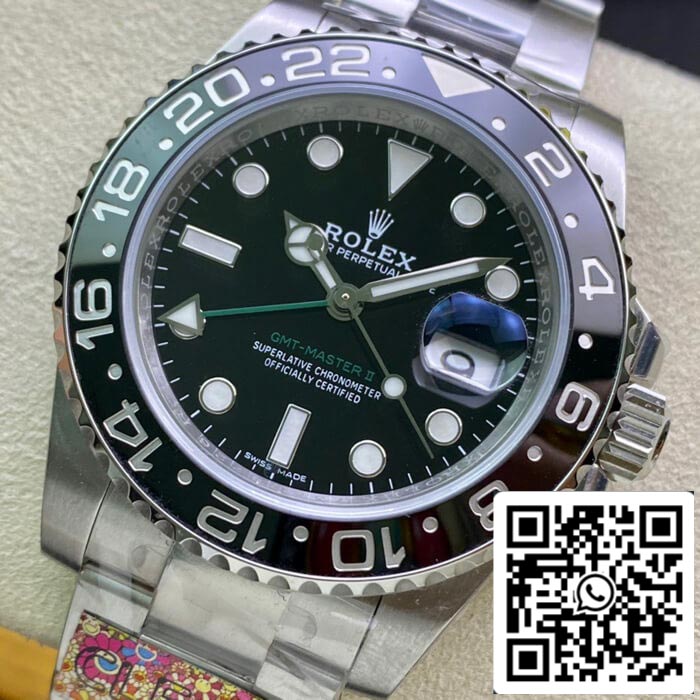 Rolex GMT Master II 116710LN-78200 1:1 Best Edition Clean Factory Black Bezel