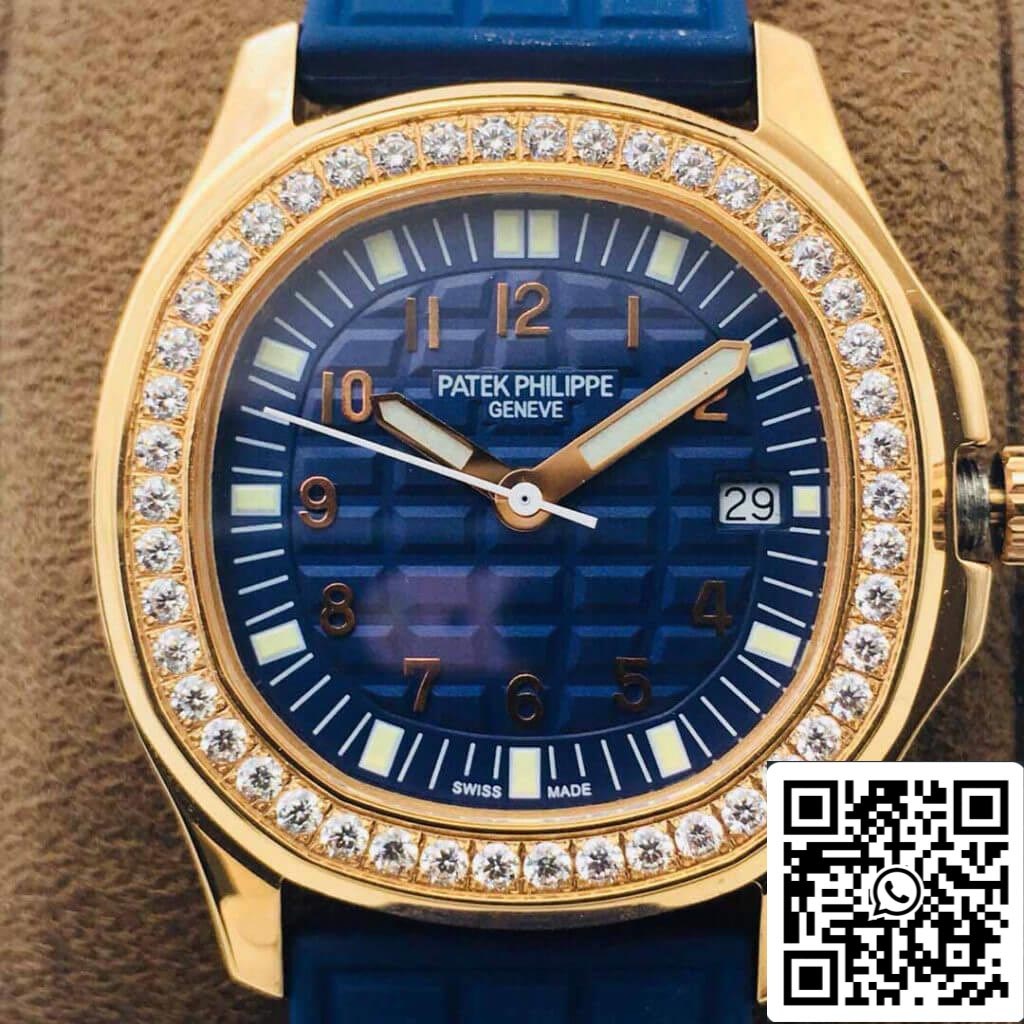 Patek Philippe Aquanaut 5067A Movimiento de cuarzo 1:1 Mejor edición PPF Esfera azul de fábrica