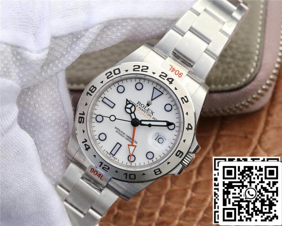 Rolex Explorer M216570-0001 1:1 Best Edition GM Factory V4 quadrante bianco