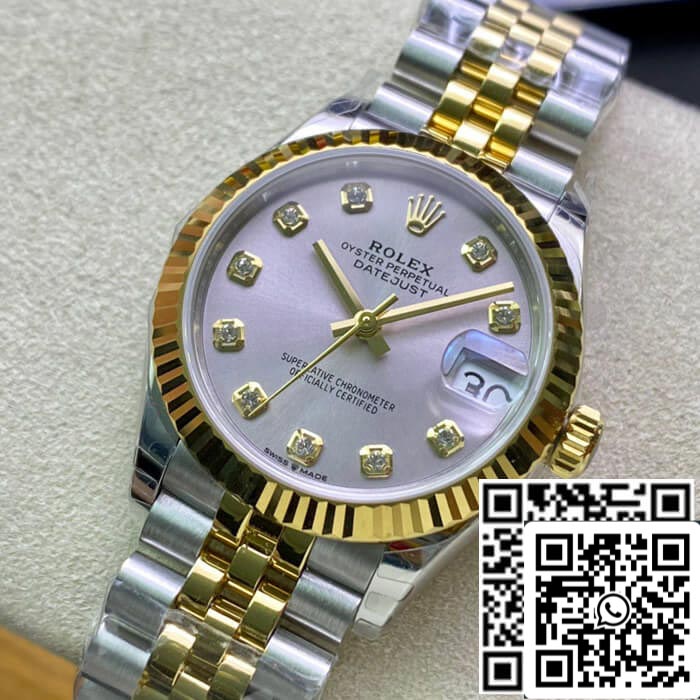 Rolex Datejust M278273-0020 31MM 1:1 Mejor edición EW Factory Esfera plateada