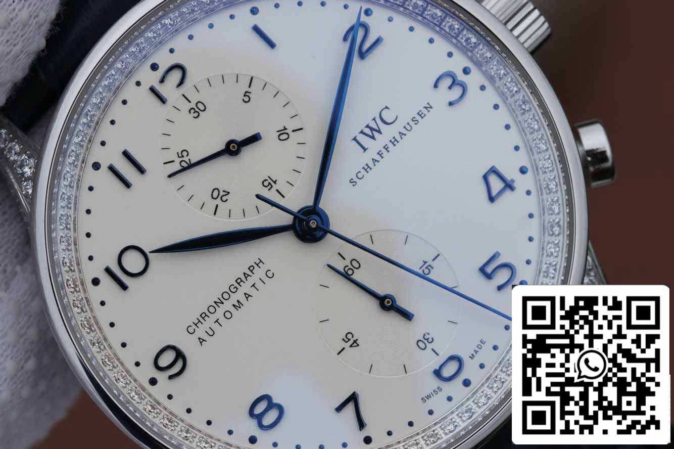 IWC Portugieser IW371440 1:1 Mejor edición ZF Factory V2 esfera blanca