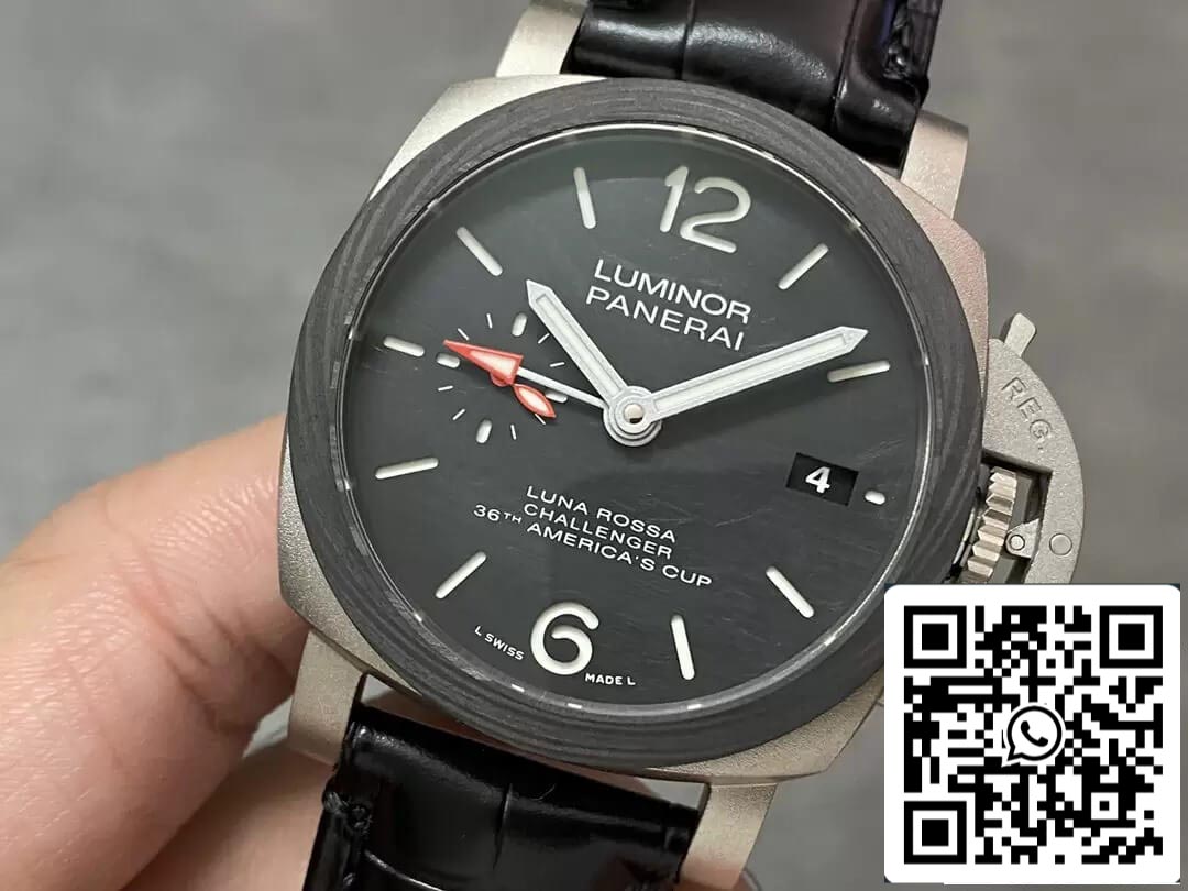 Panerai Luminor PAM01096 1:1 Best Edition VS Factory quadrante nero