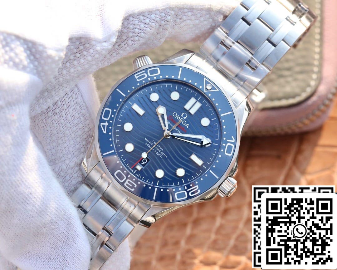 Omega Seamaster Diver 300M 210.30.42.20.03.001 1:1 Best Edition VS Factory Blue Dial