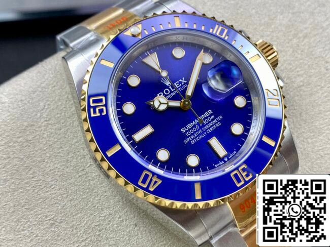 Rolex Submariner M126613LB-0002 41MM 1:1 Mejor Edición VS Esfera Azul de Fábrica