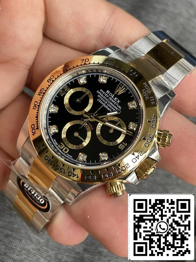 Rolex Daytona M116503-0011 1:1 Mejor edición BT Factory esfera negra