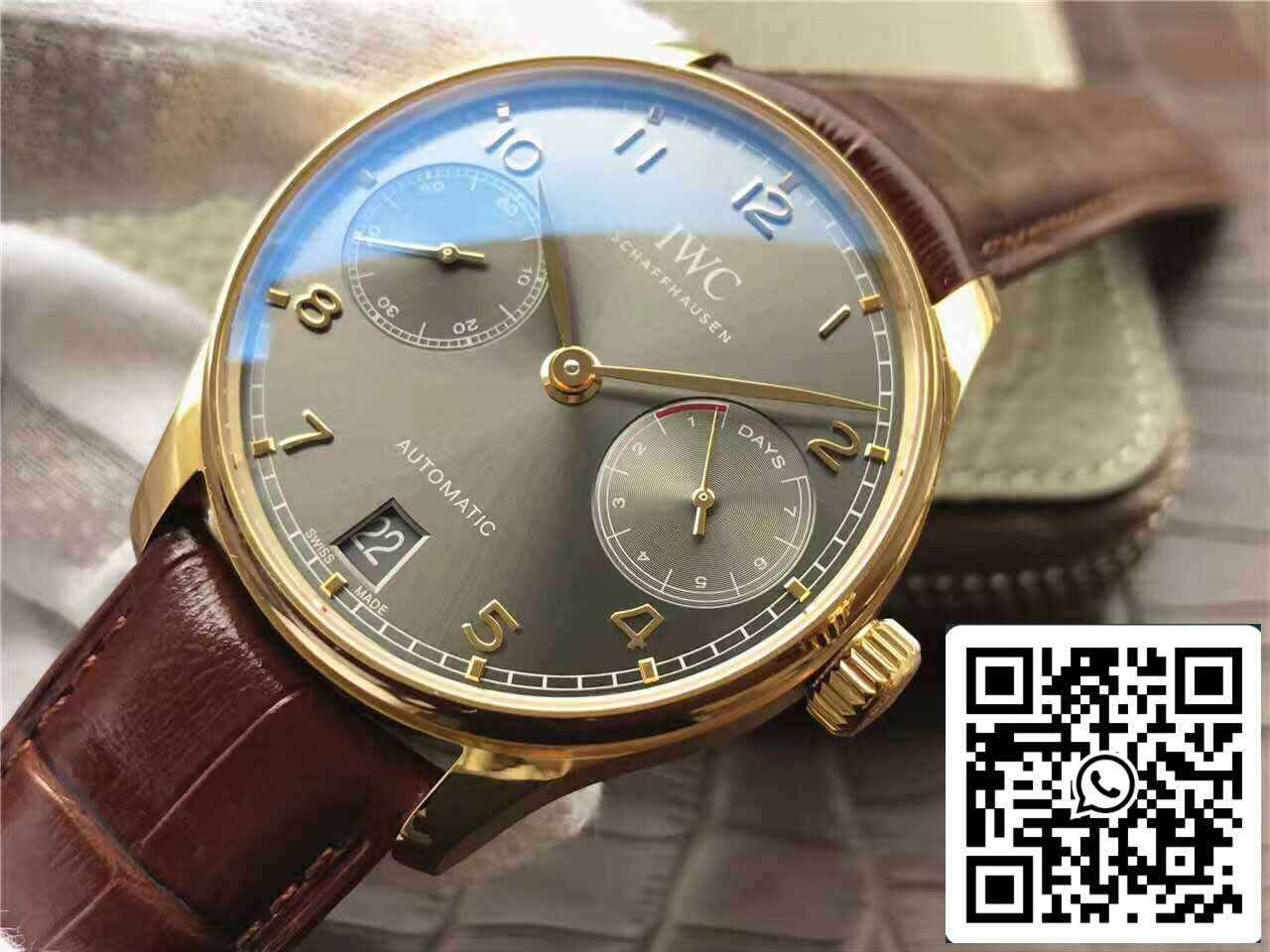 IWC Portugieser IW500101 1:1 Mejor Edición ZF Factory Esfera Gris