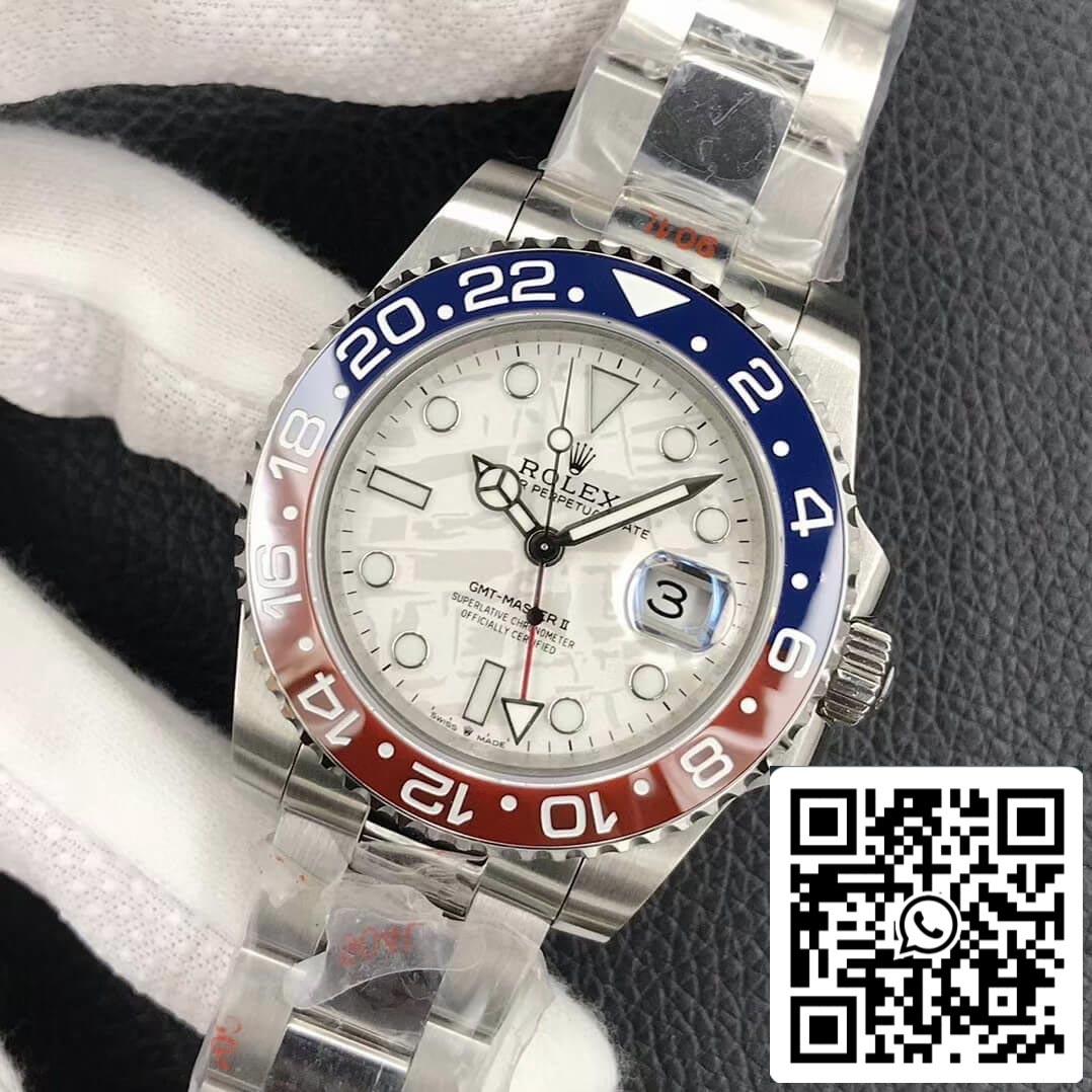 Rolex GMT Master II 126719BLRO-0002 1:1 Mejor Edición GM Factory Oro Blanco