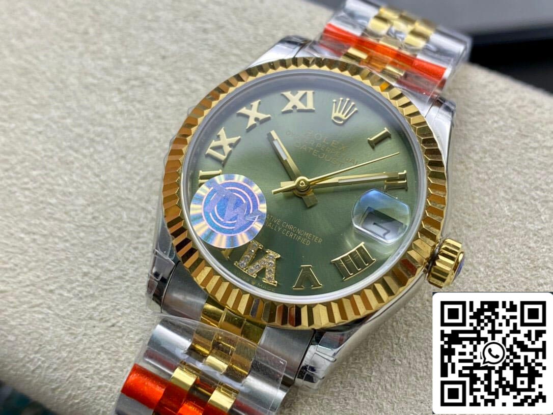 Rolex Datejust 178273 31MM 1:1 Mejor Edición TW Factory Esfera Verde