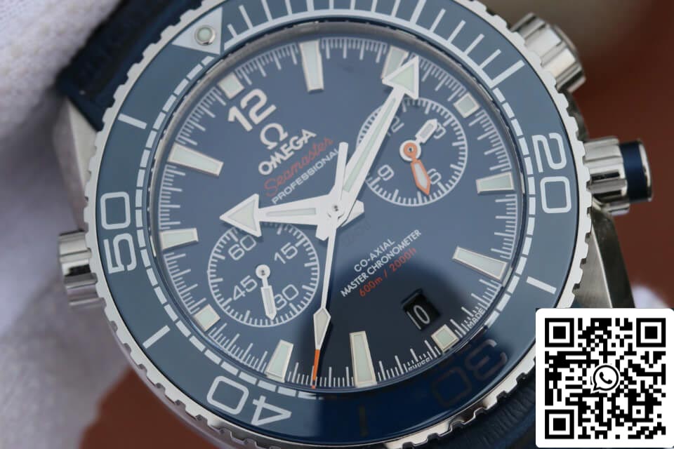 Omega Seamaster Ocean Planet 600M 215.33.46.51.03.001 1:1 Best Edition OM Factory Lunetta blu