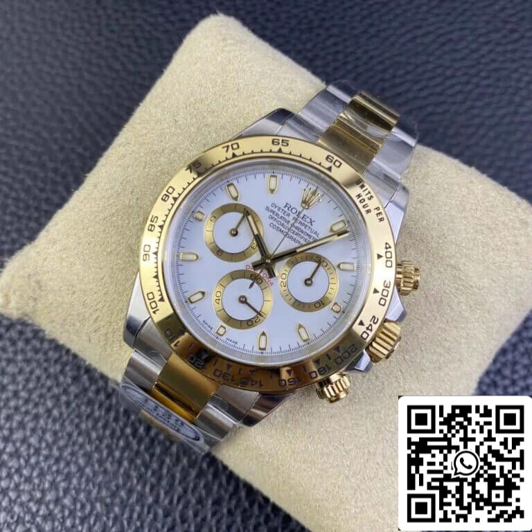 Rolex Cosmograph Daytona M116503-0001 1:1 Mejor edición Clean Factory esfera blanca