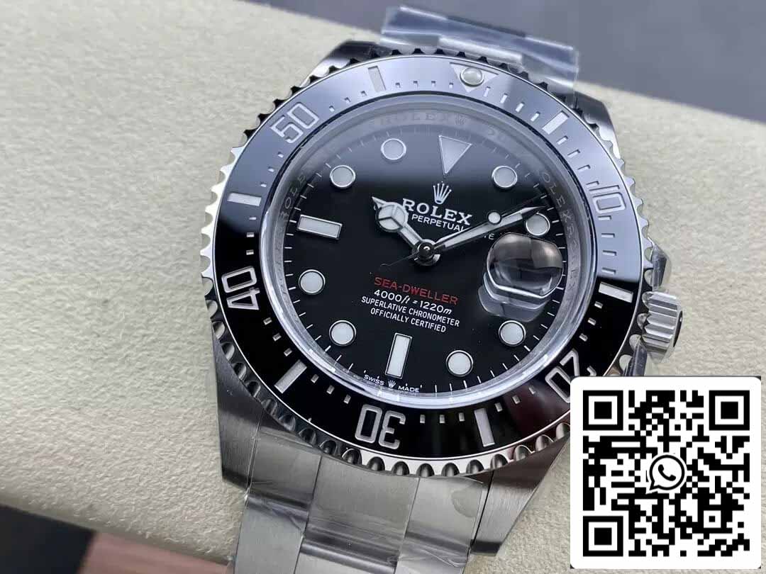 Rolex Sea Dweller M126600-0002 1:1 Mejor edición VS Factory esfera negra