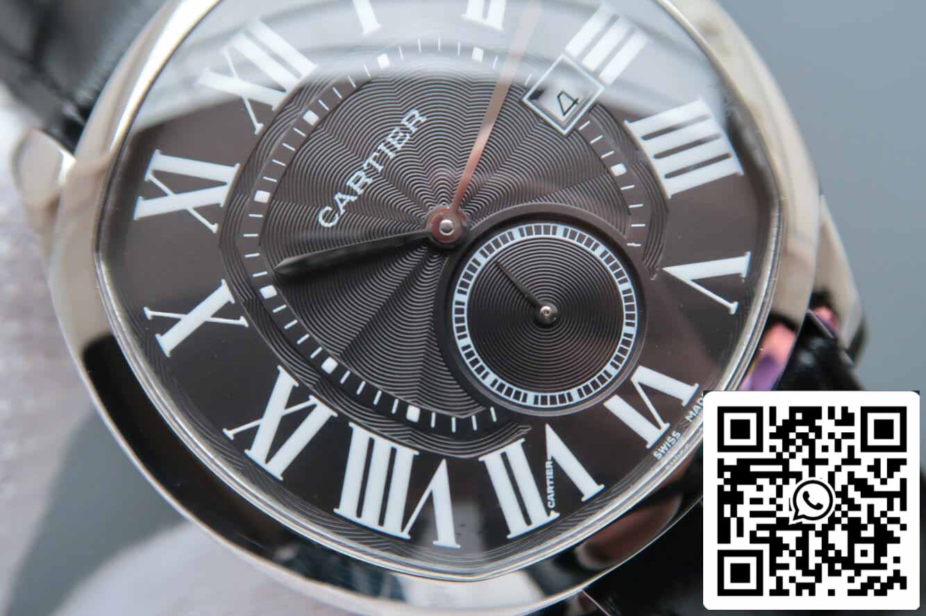 Drive De Cartier WSNM0009 1:1 Best Edition V6 Factory Black Dial