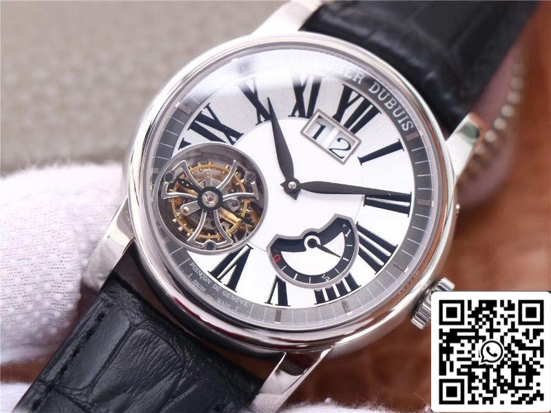 Roger Dubuis Hommage RDDBHO0568 Tourbillon 1:1 Mejor Edición JB Factory Esfera Blanca Suiza RD540