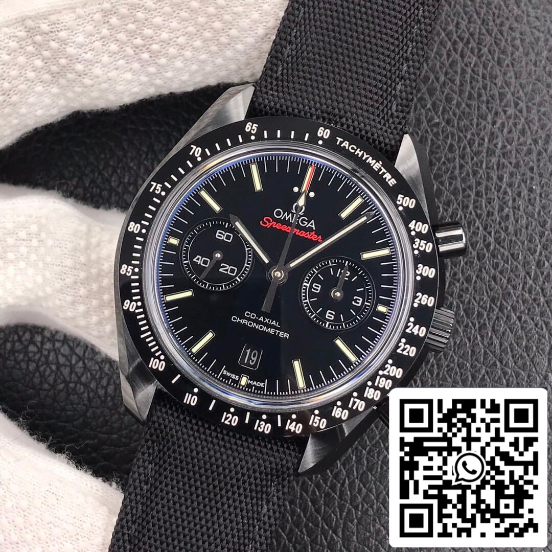 Omega Speedmaster 311.92.44.51.01.003 1:1 Mejor edición OM Factory V2 Dark Side Of The Moon Cerámica negra